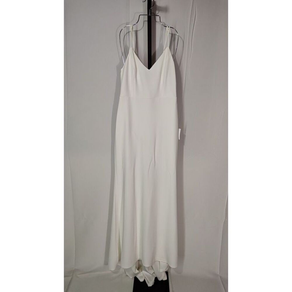 Lulu's Elegant White Maxi Dress - Picture 2 of 3